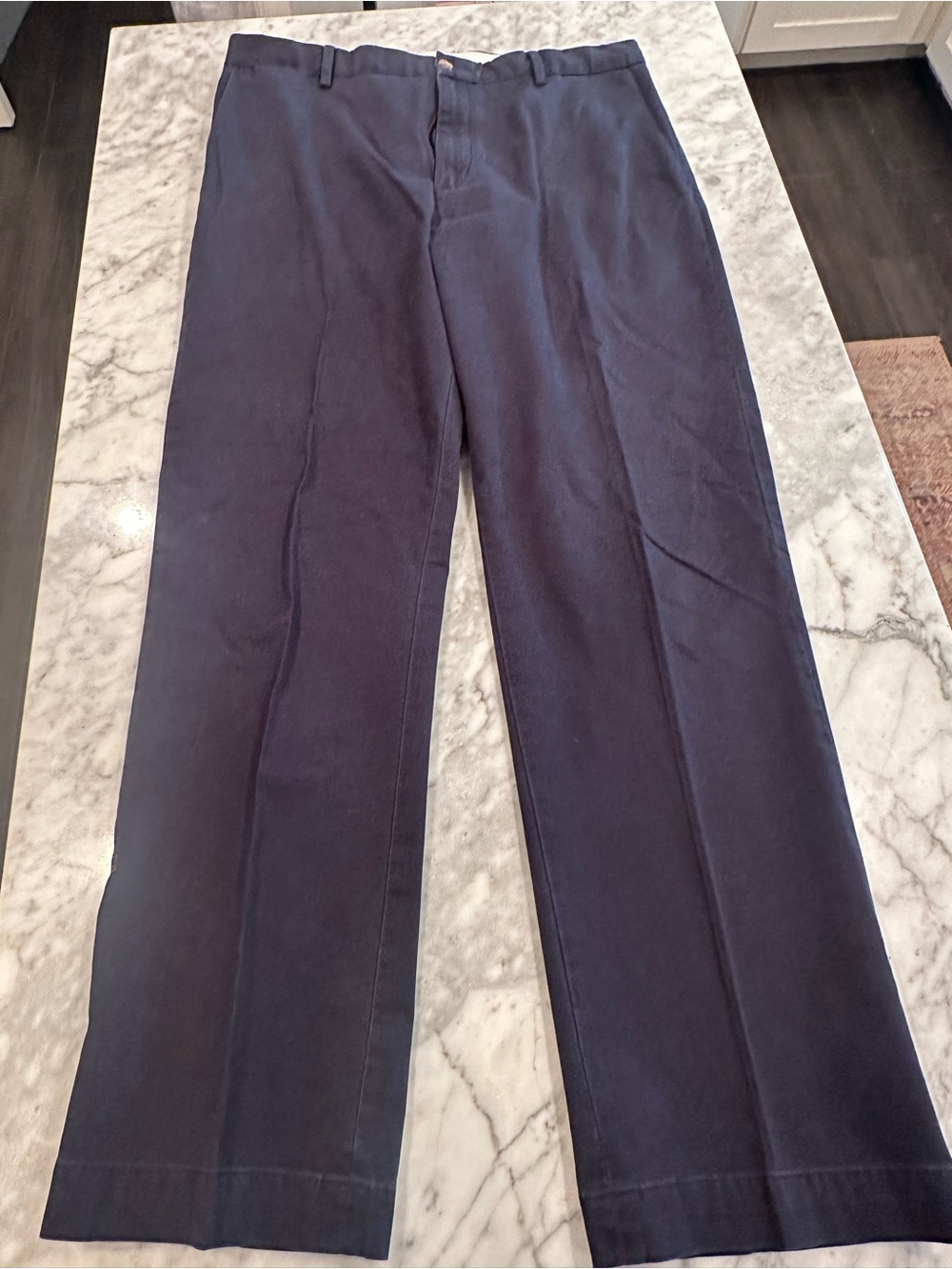 Polo Ralph Lauren Men’s Navy Stretch Classic Fit Dress Pants 36x32